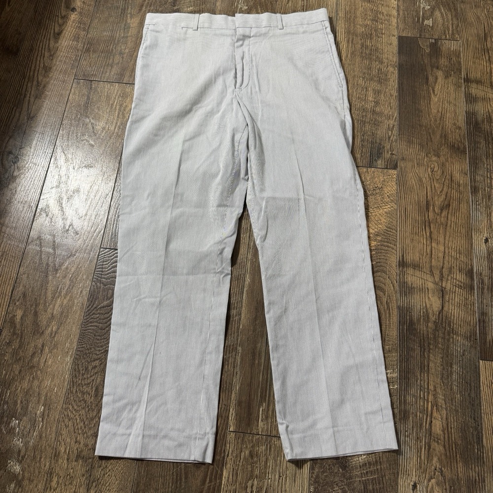 Men's Lands End Sear Sucker Dress Pants - Size 36x29